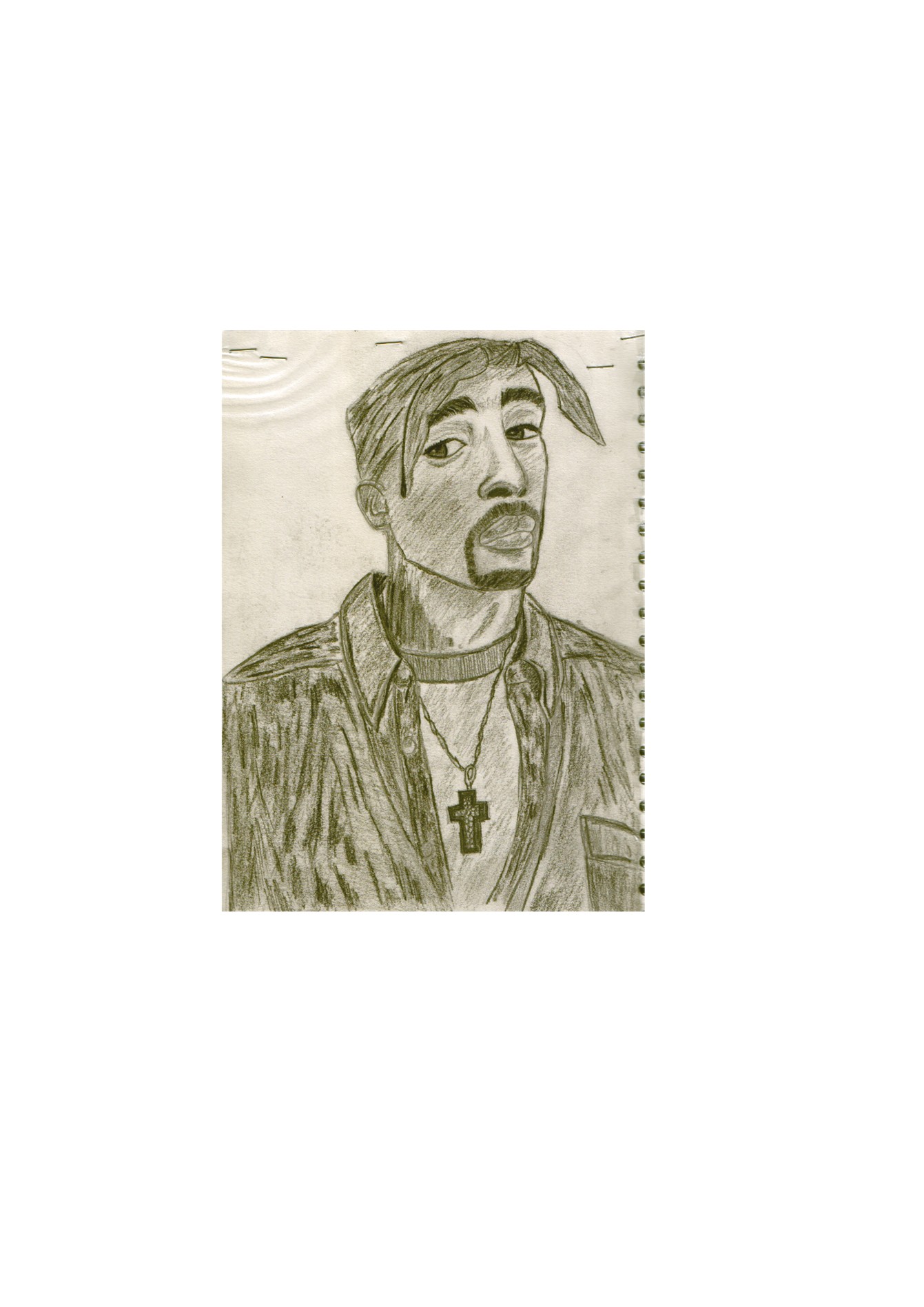 Tupac/2Pac Sketch by KB