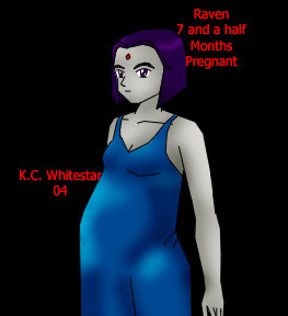 Raven's Pregnant by KC-Whitestar