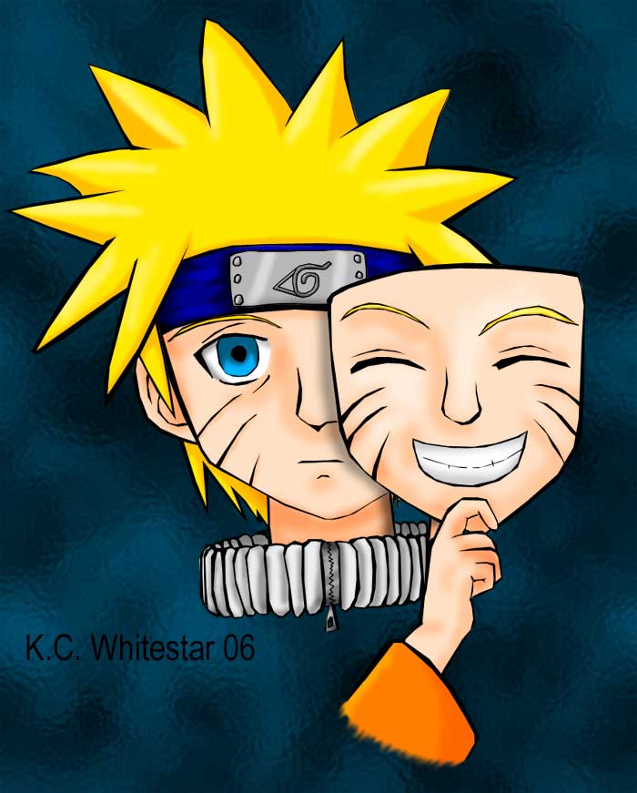 The Masks We Wear, Naruto by KC-Whitestar
