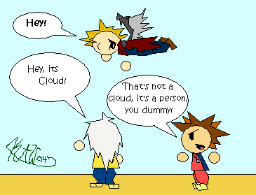 !Cloud is a Person Too! by KH_Lover