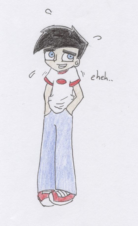 Danny says "eheh" by Kaede-chan