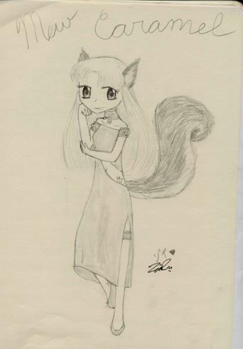 Mew Caramel (Squirrel) by Kaede-chan