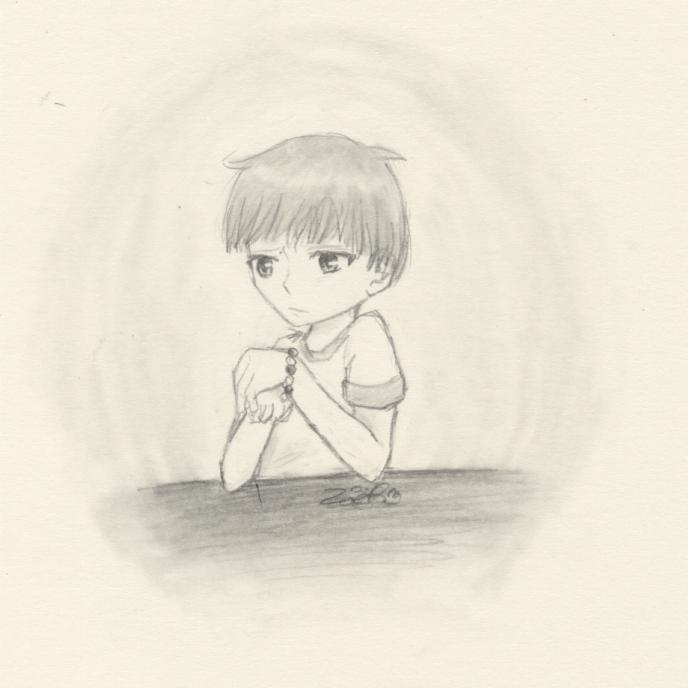 Kyo-kun seems depressed... by Kaede-chan