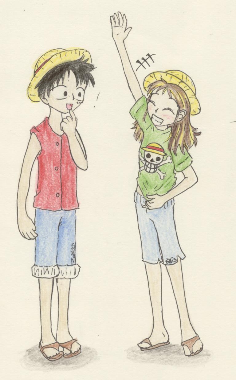 Luffy Meets Ichiban (request) by Kaede-chan