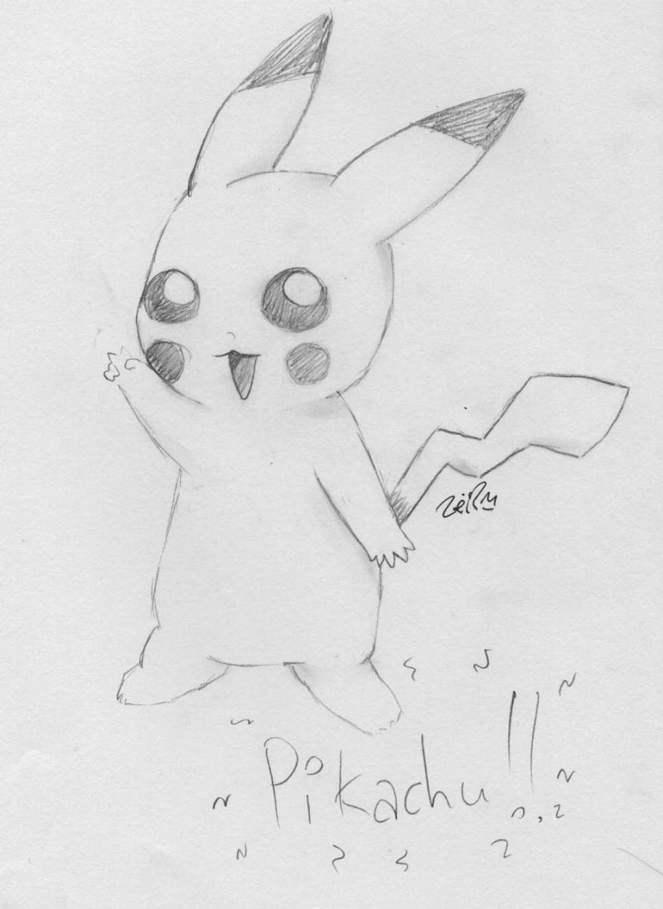 Pikachu pwns! ^o^ by Kaede-chan