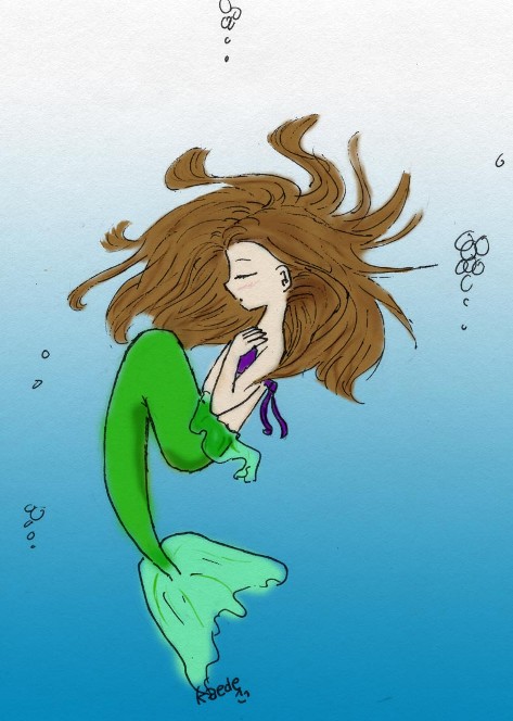 omg tablet mermaid! by Kaede-chan