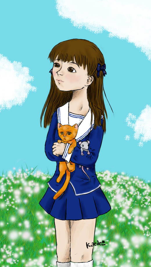 omg Realistic Tohru! (contest entry) by Kaede-chan