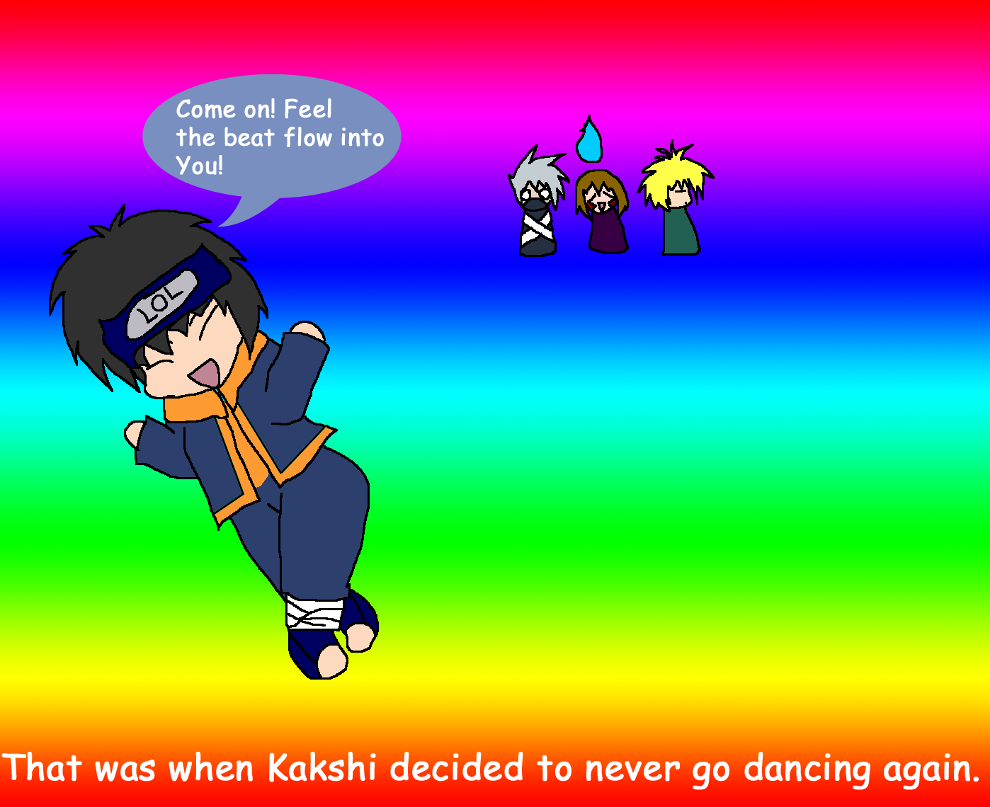 Poor Kakashi by Kafaru
