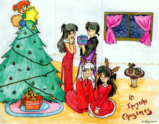 Inuyasha Christmas by KagomeHigurashi