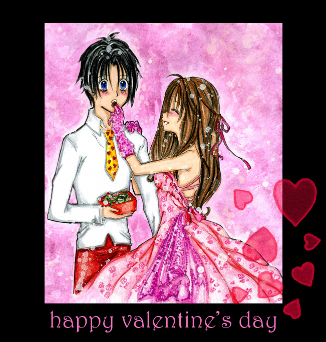 happy valentine's day by KagomeHigurashi