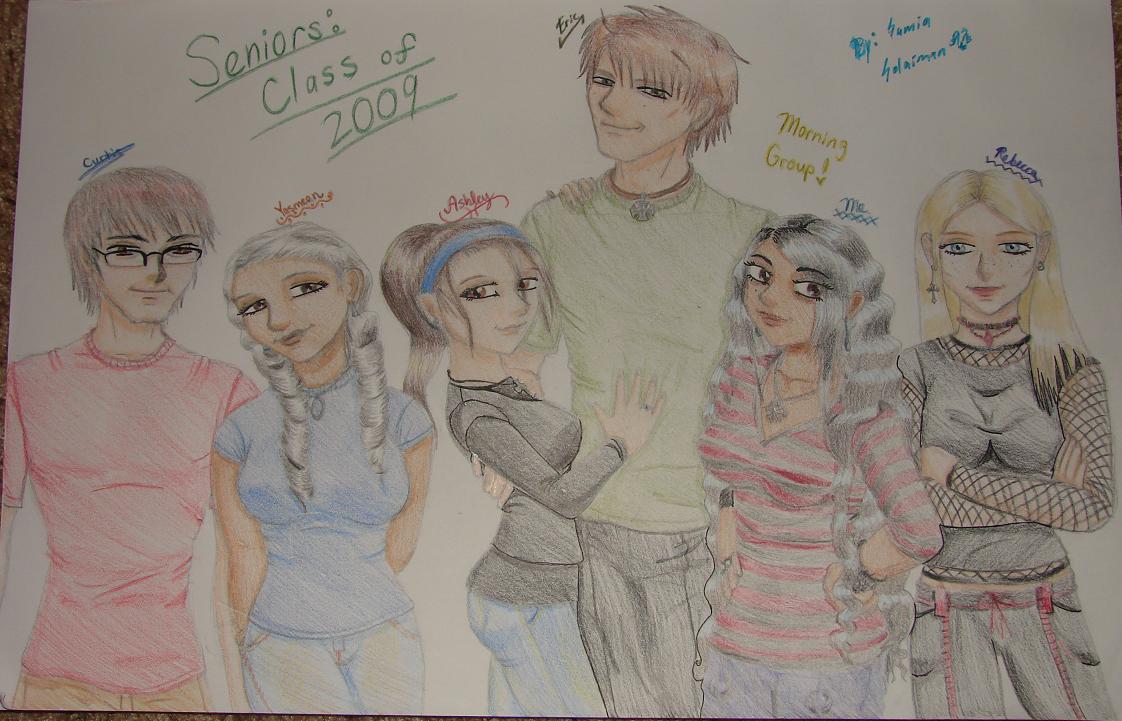 Senior Year Morning Group 2009 by KagomeTheArcher