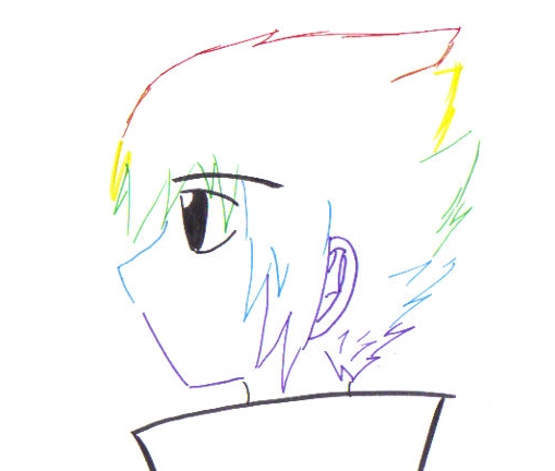 Sasuke Inked in Color by KaiHien