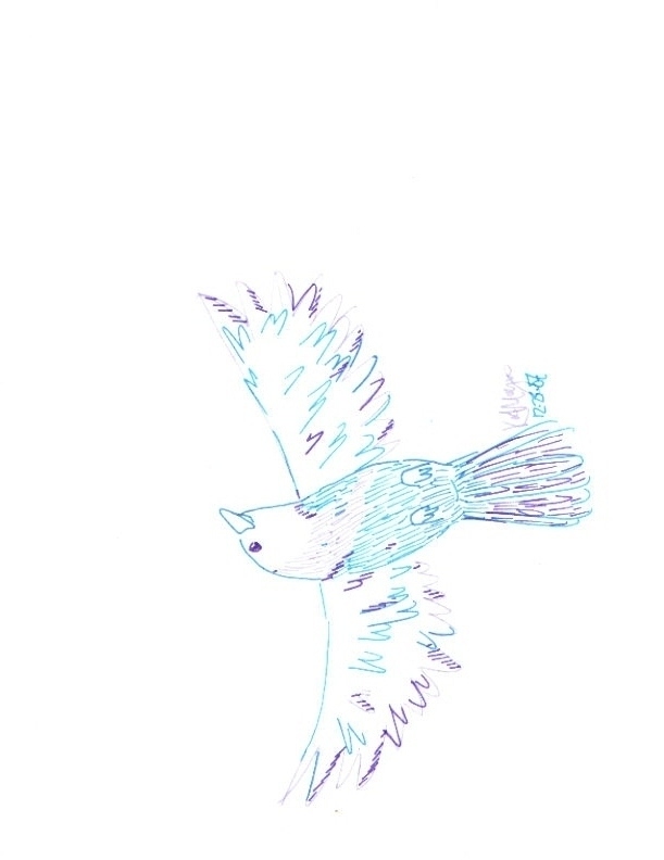 Bird in Flight by KaiHien