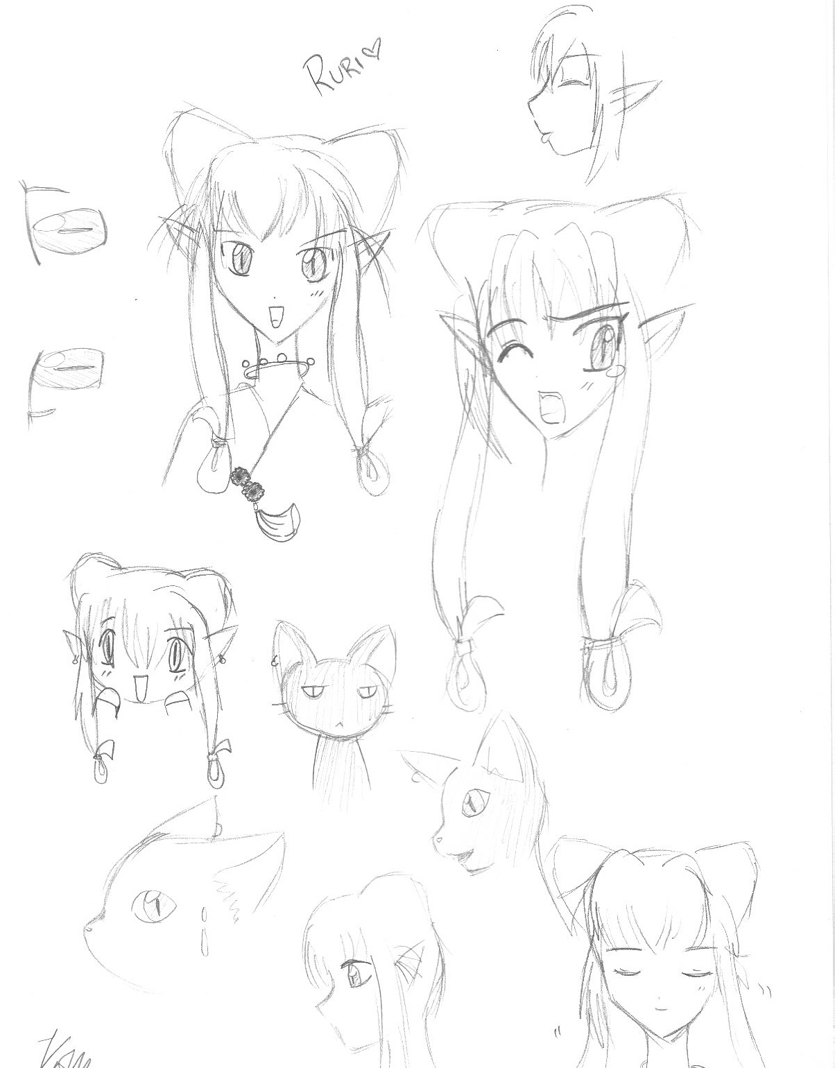 Ruri sketches by KaiHien