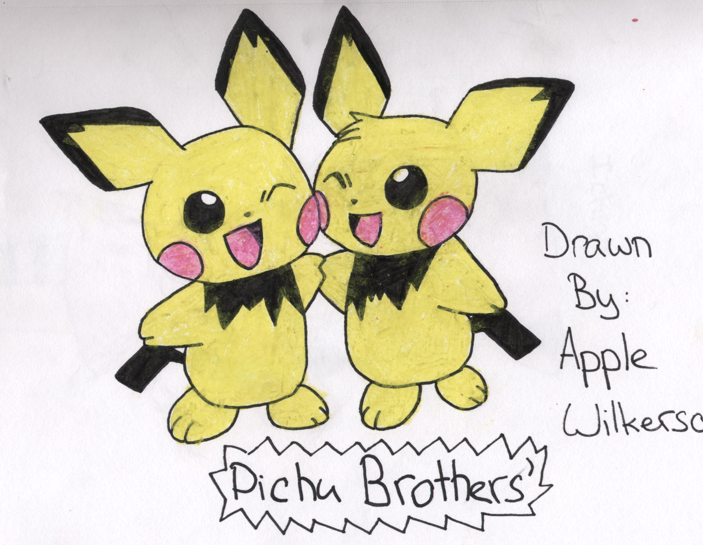 Pichu Brothers by Kaiandappleforever