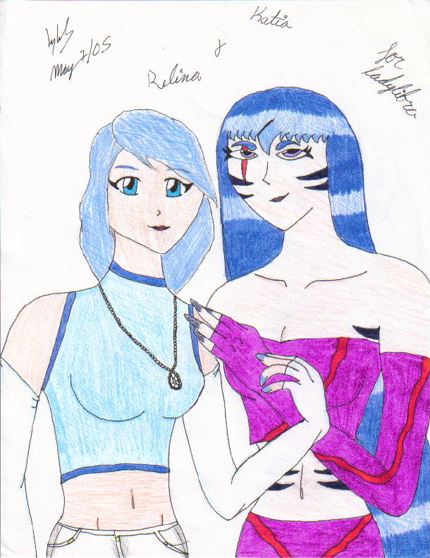 Katia & Relina *for ladylibra* by Kaira