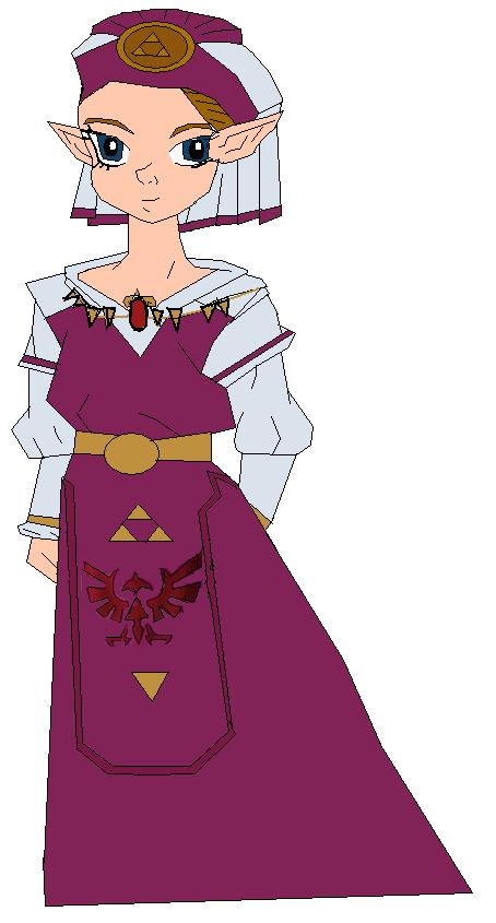 Princess Zelda (full dress) by Kairigirl109