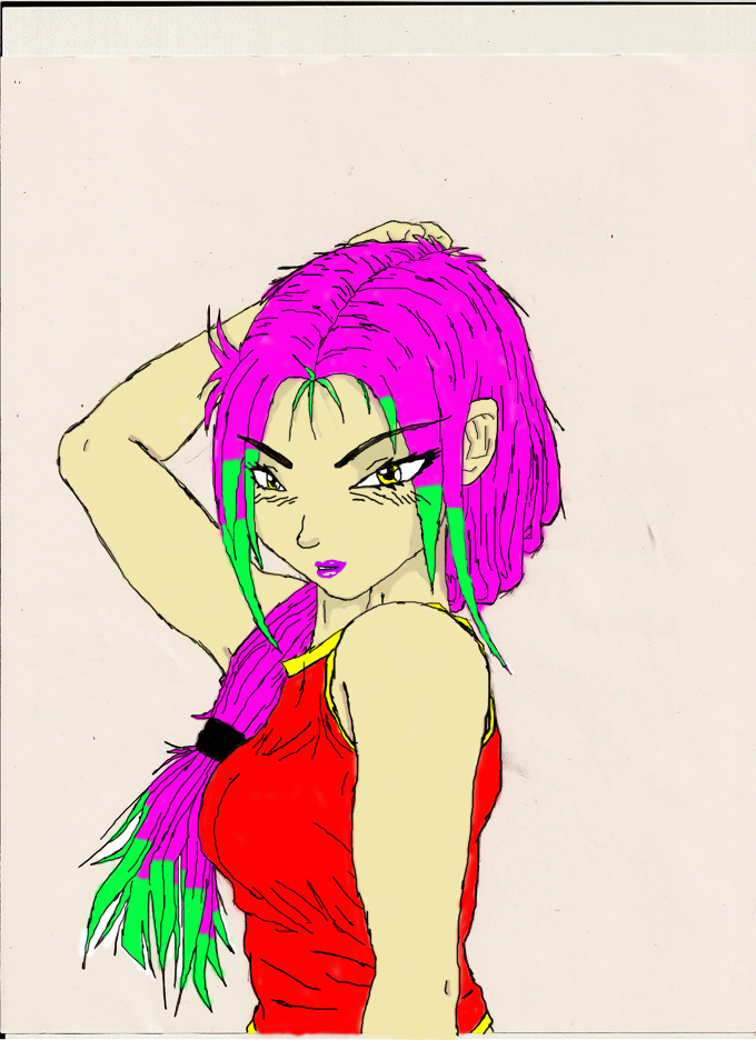 Leah (Colored) by Kairukurumi