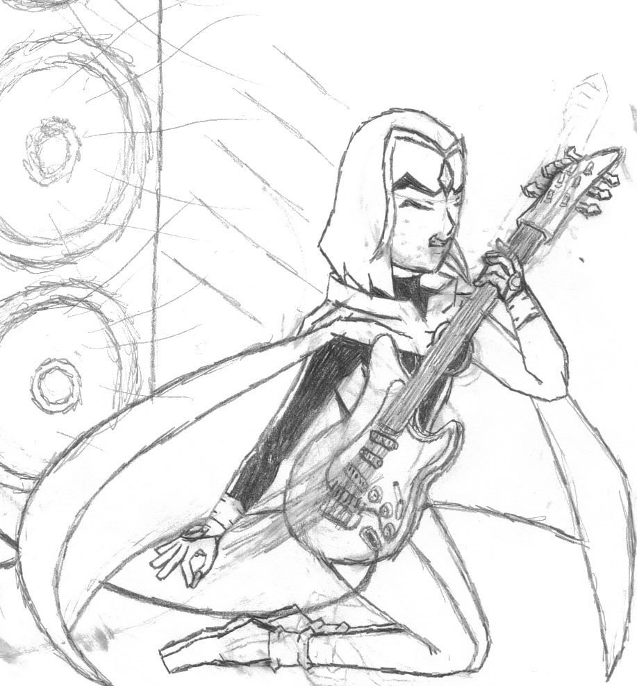 Raven Guitar Riff (I think I spelled that right) by Kairukurumi