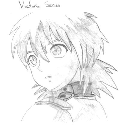 Seras Looking back lol by Kais