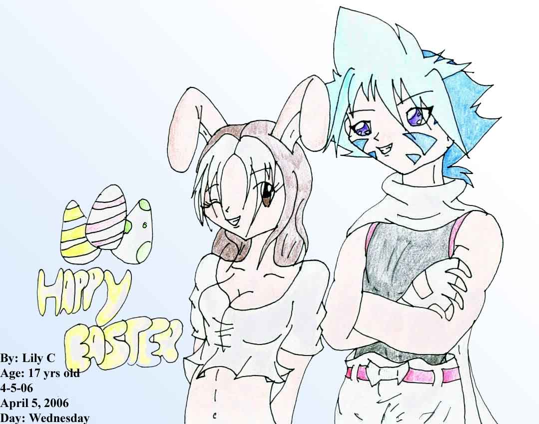 easter pic 4 i luv jin by Kaisangelgirl