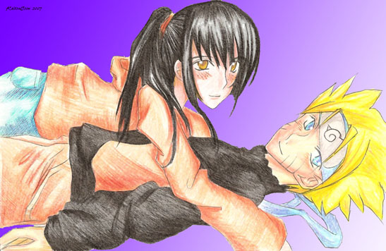 Kaitlin and Naruto~for AnbuNaruto-san ^_^ by KaitouCoon
