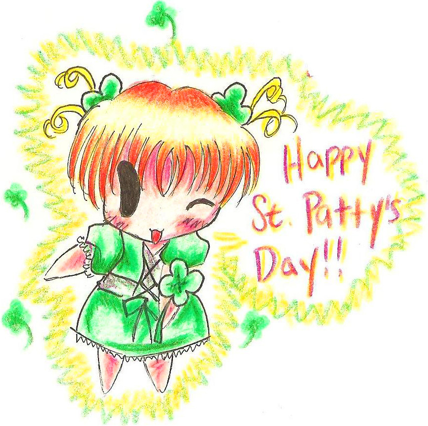 Happy St. Paddy's Day! by KaitouCoon