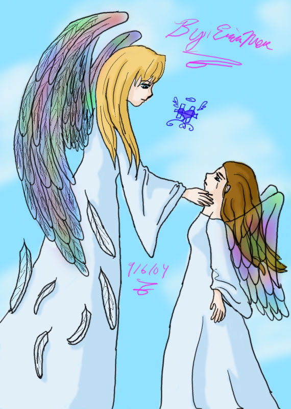 A comforting angel by Kakkara18