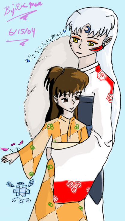 Sesshoumaru and Rin by Kakkara18