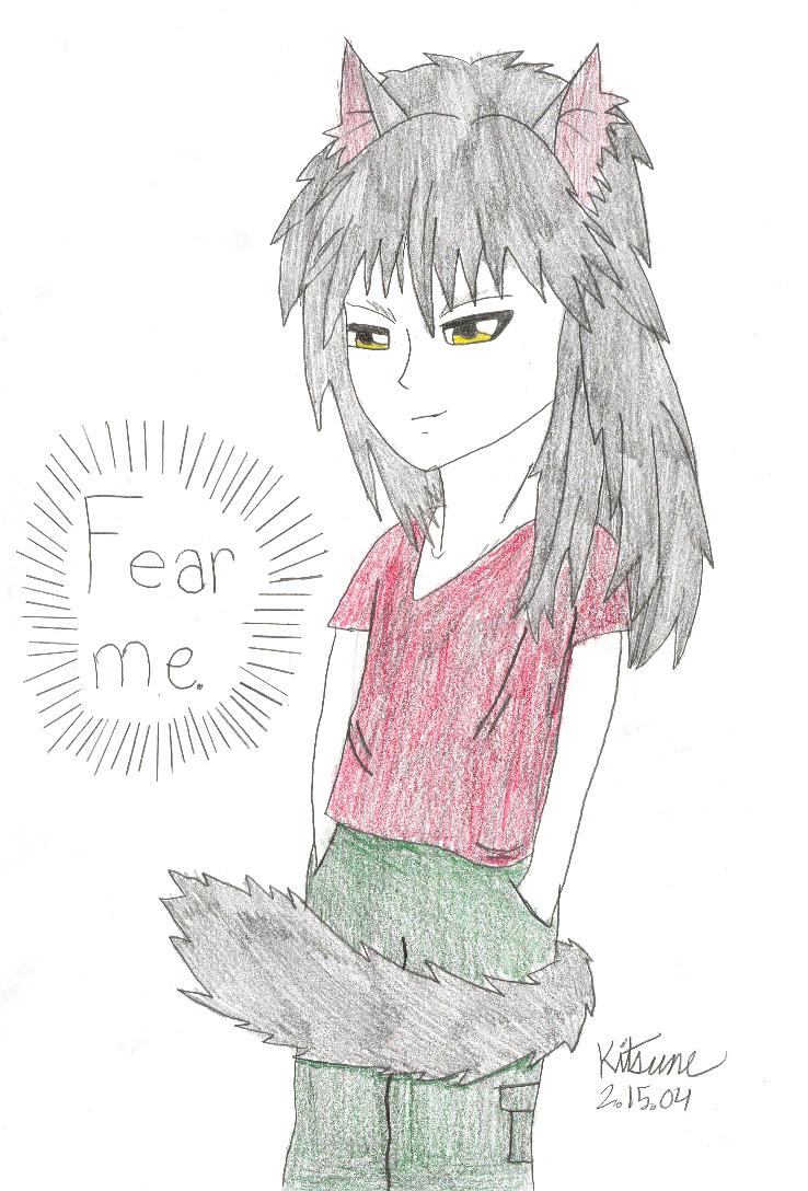 Fear Him (Teenage Youko) by Kakumei_Kitsune