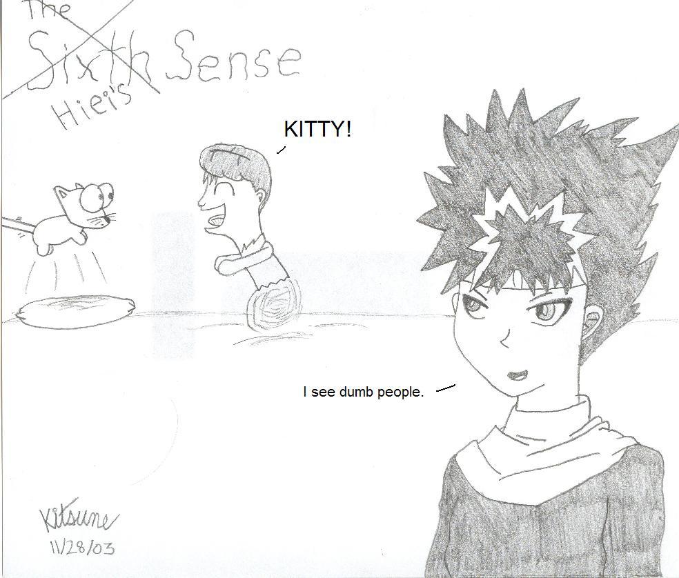 Hiei's Sense by Kakumei_Kitsune