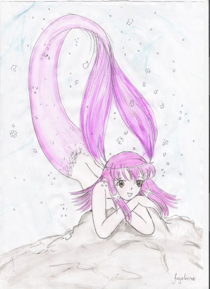 sora mermaid by Kalhysha
