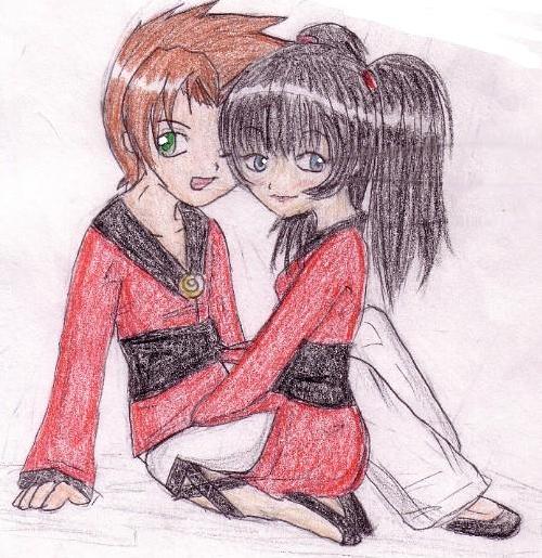 Kimiko and Raimundo by Kamai