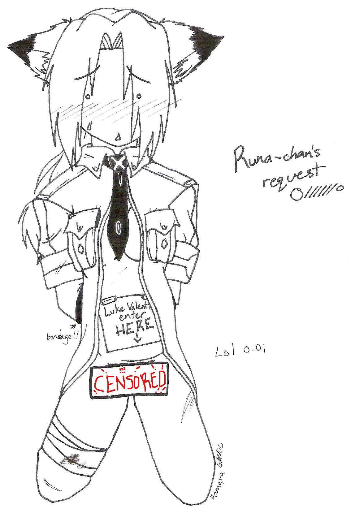 Runa-chan's Request by Kamaya_the_Cat