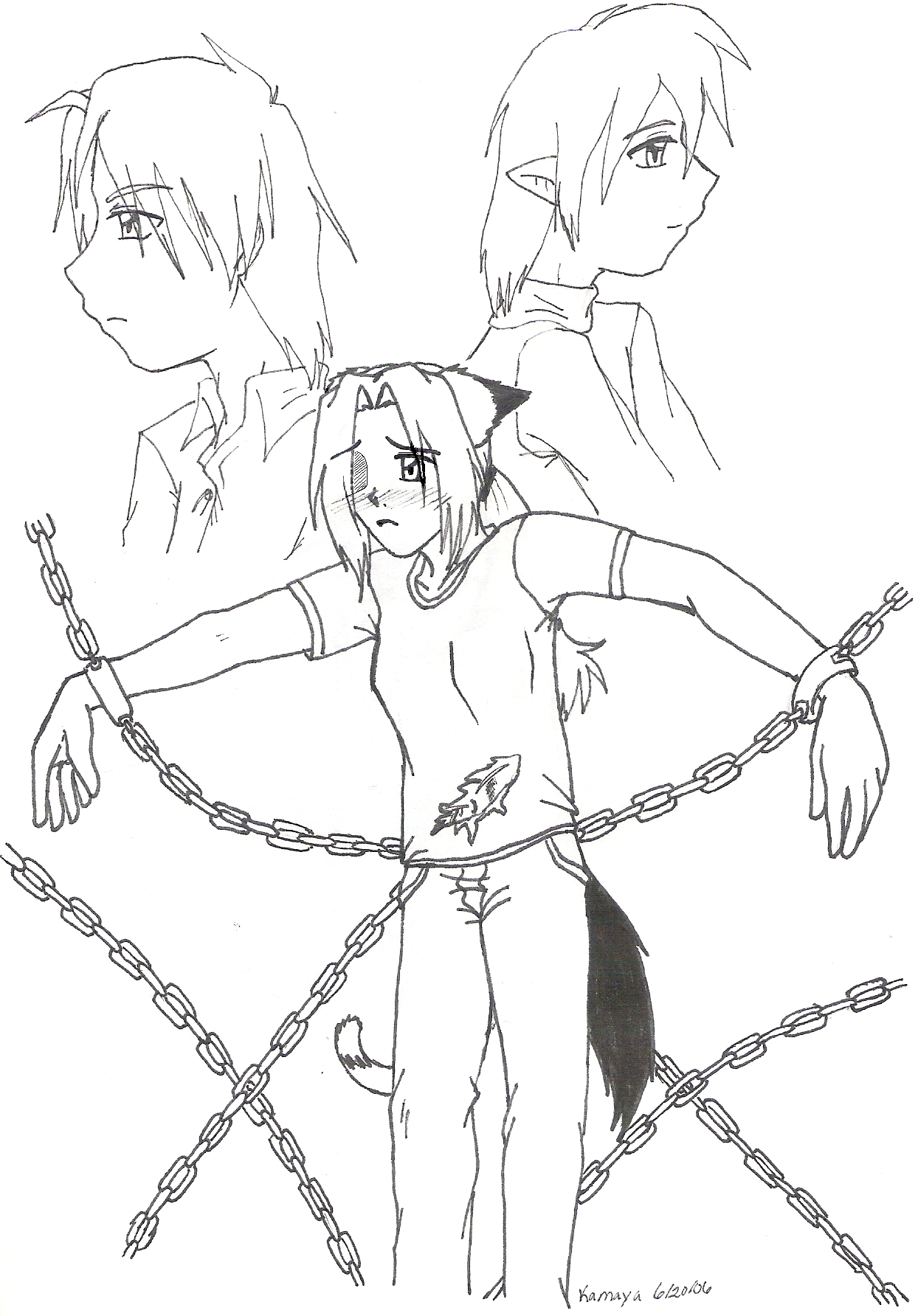 Chained by Yourself by Kamaya_the_Cat