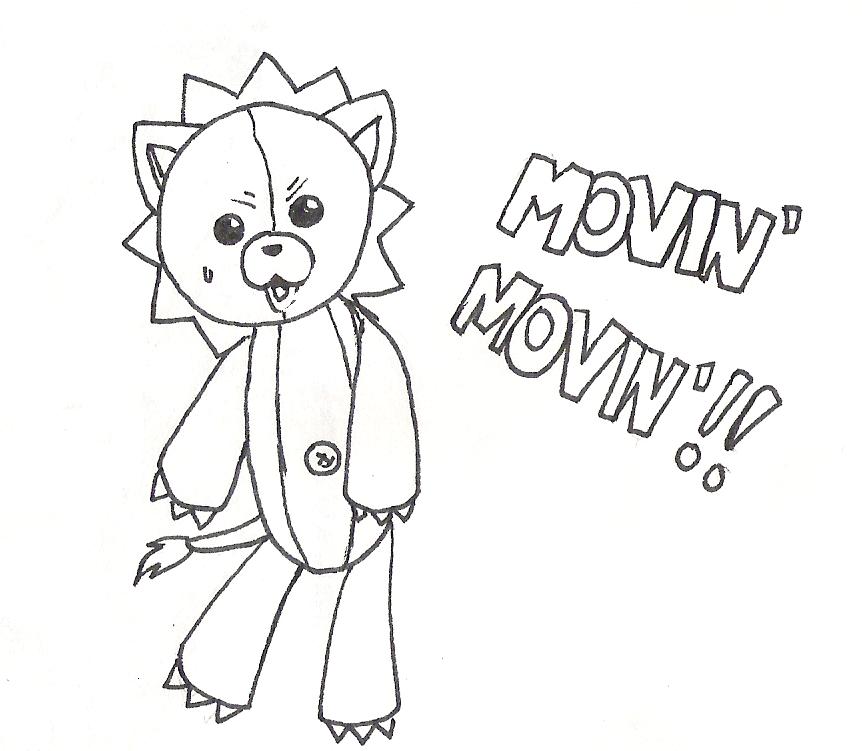 Movin' Kon by Kamaya_the_Cat