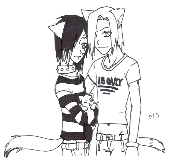 Yami and Abel by Kamaya_the_Cat