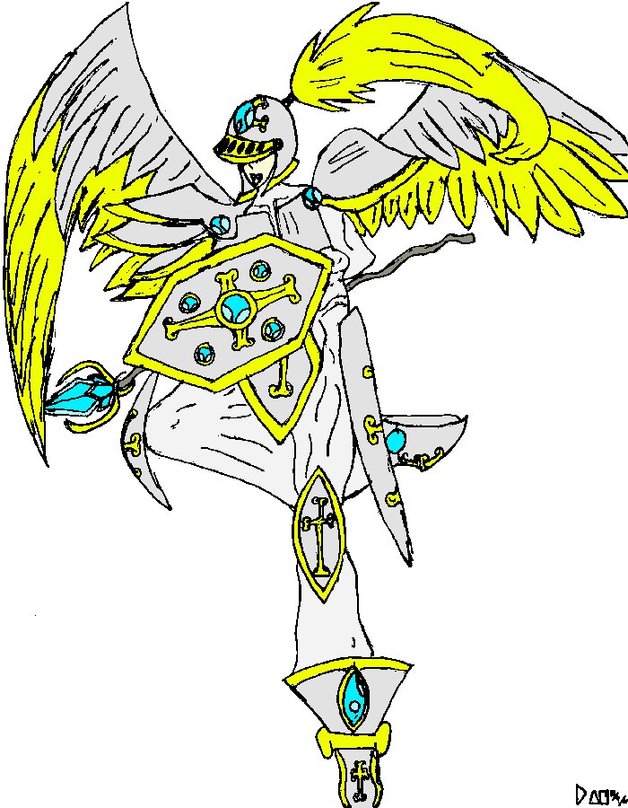 Armored Angel by Kamikrazee