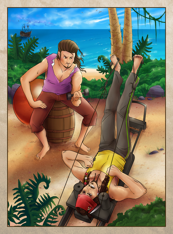 Pilates of the Caribbean by KaptainH
