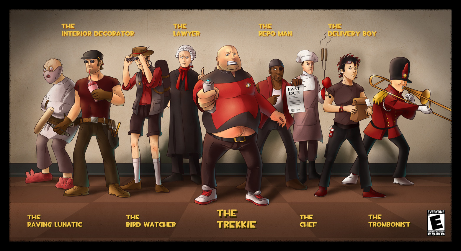 Team Fortress 2 Rejects by KaptainH
