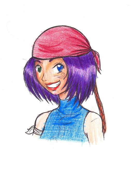 Pirate girl by KarenLP