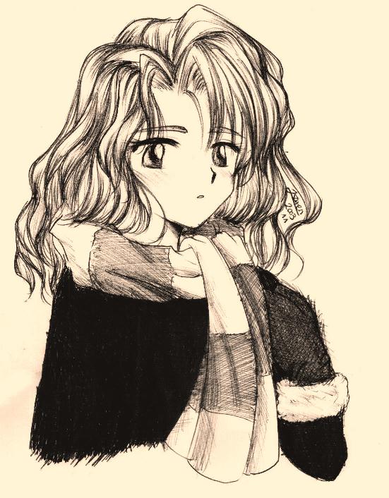 sad Hermione Granger by Karenchan