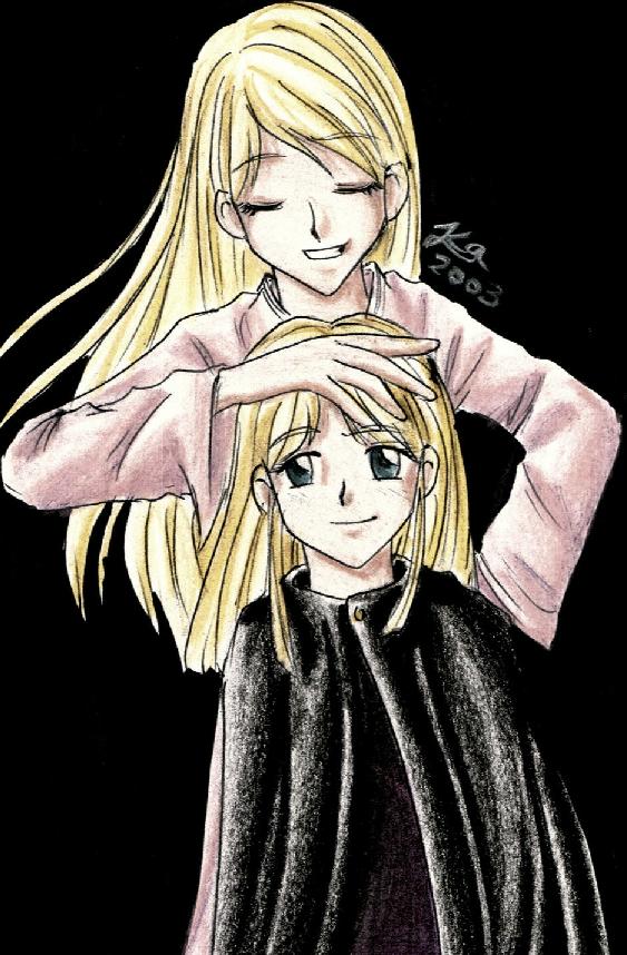 Fleur and Gabrielle by Karenchan