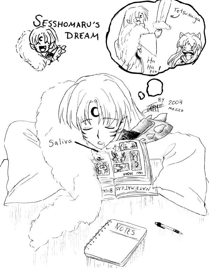 Sesshomaru's dream by Karenchan