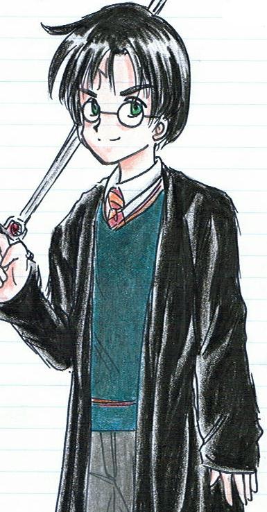 Daniel Radcliffe as Harry Potter by Karenchan