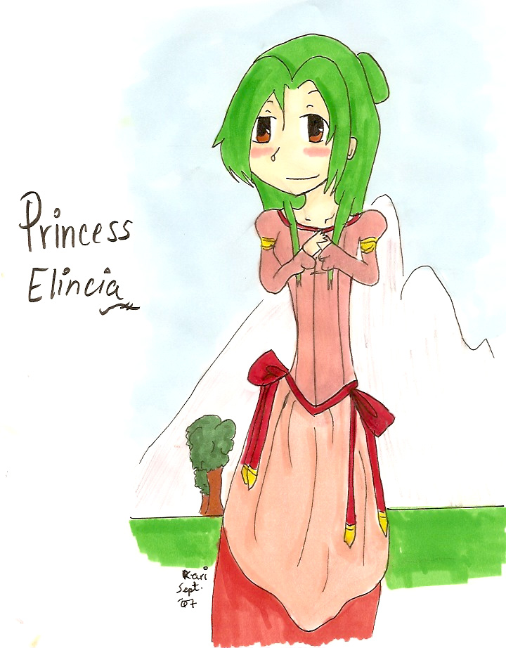 Princess Elincia by Kari