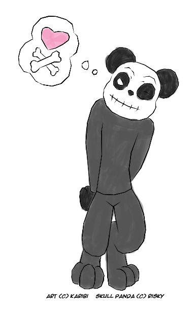 Skull Panda - Risky by Karibi_MGS