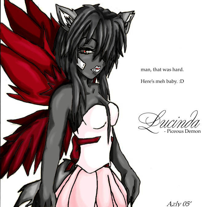 Lucinda - Piceous Demon by Karikau