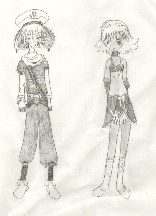 Rena and Shugo (from the manga) by Karikoe