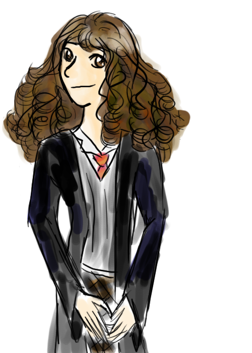 Hermione, how I imagine her by Karikoe